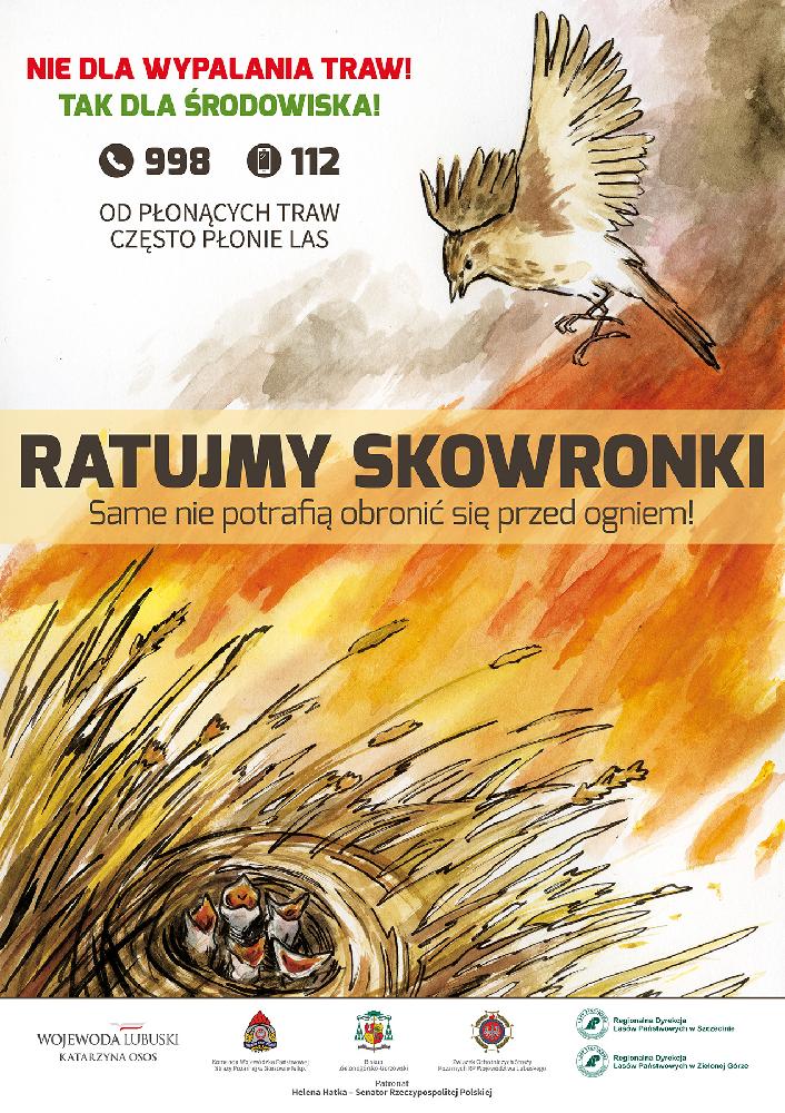 Plakat&#x20;Ratujmy&#x20;Skowronki